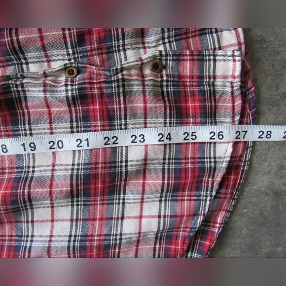 MNG Button Down Plaid Shirt - Picture 5 of 6